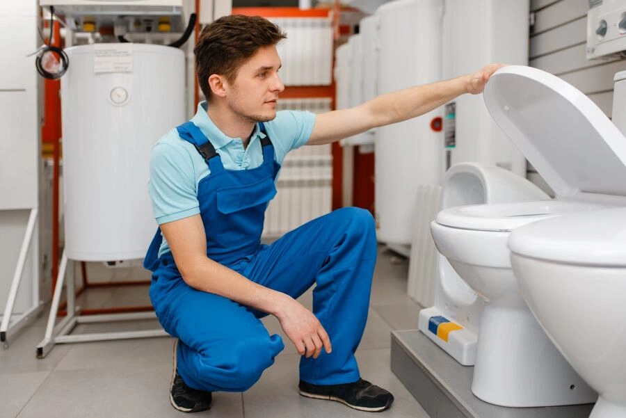 Toilet Installation in Albany, IN