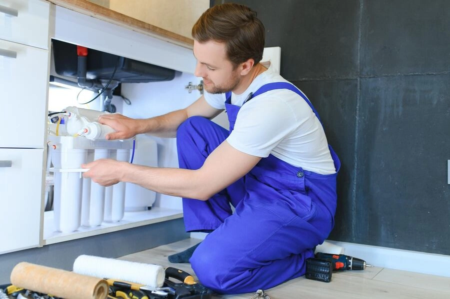 Water Filtration Installation in Yorktown, IN